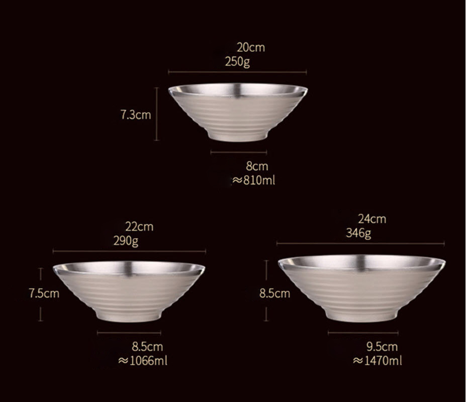 Tô inox 304 cách nhiệt 2 lớp SSGP SD0273