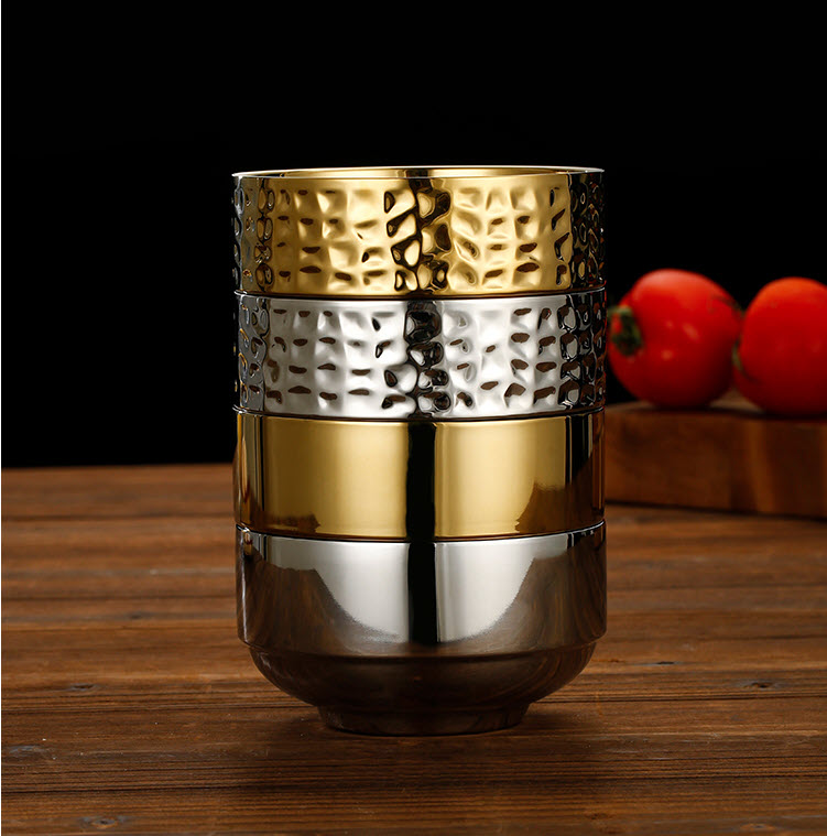 Chén đựng canh kiểu dáng Hàn Quốc inox 2 lớp 304 Kelian FP-223.