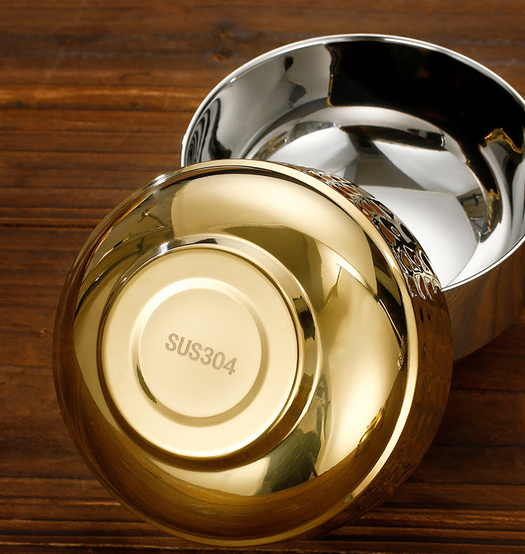 Chén đựng canh kiểu dáng Hàn Quốc inox 2 lớp 304 Kelian FP-223.