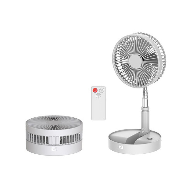 Quạt để bàn Ruipeng P10 chức năng đảo gió có remote pin sạc