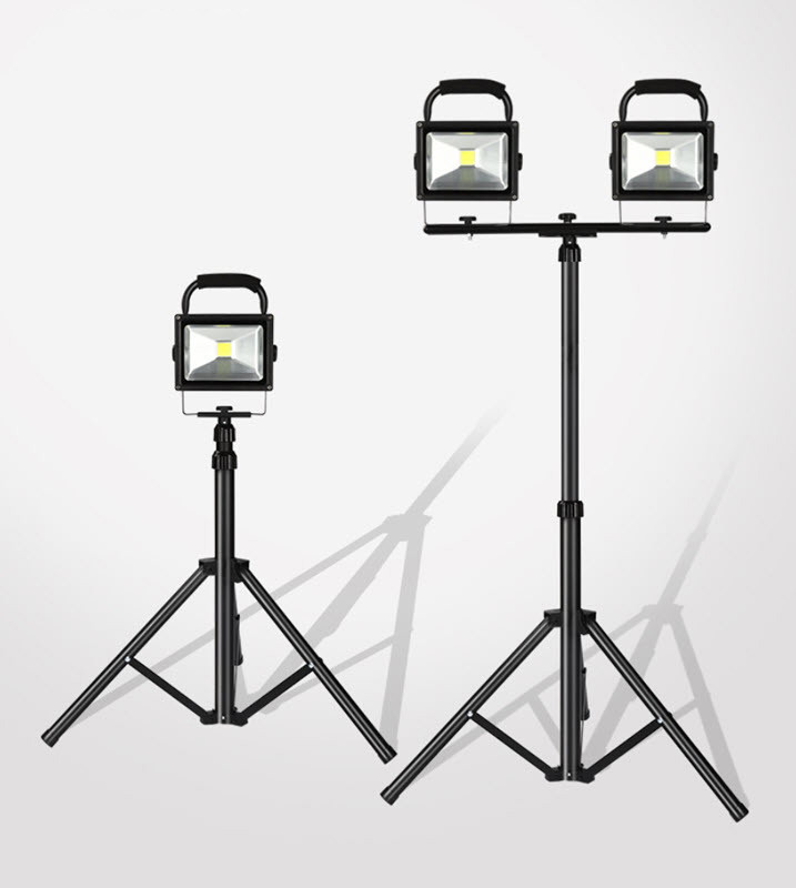Đèn Led chiếu sáng cắm trại ngoài trời Contoose CTS50 pin sạc 20W