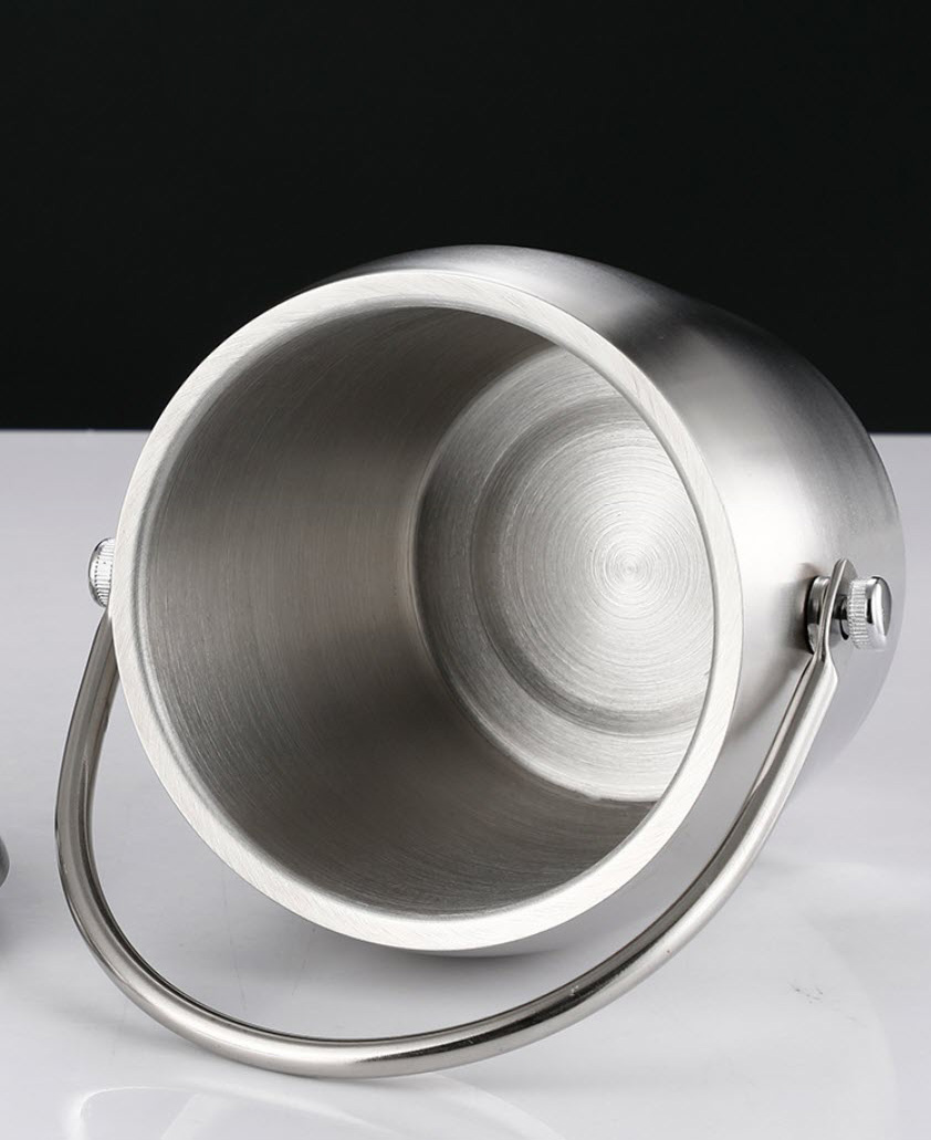 Xô đá 2 lớp cách nhiệt inox 304 ướp lạnh đồ uống Millai ML5433G