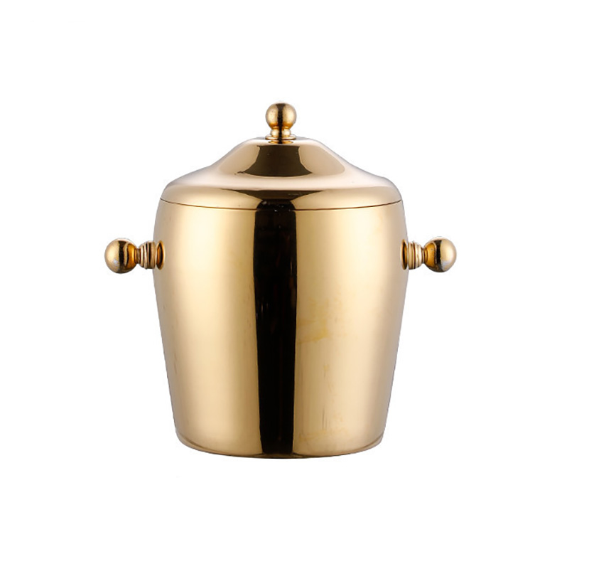 Xô đá 2 lớp cách nhiệt inox 304 ướp lạnh đồ uống Millai ML5433G