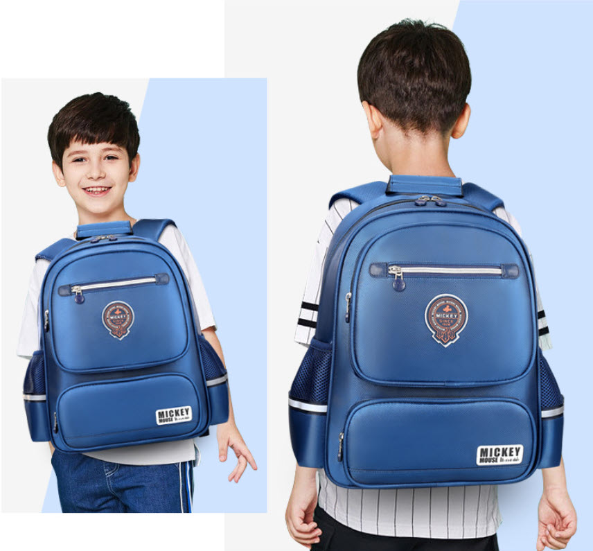 Balo học sinh chống gù lớp 1-5 Mickey & Alice Disney SM11863