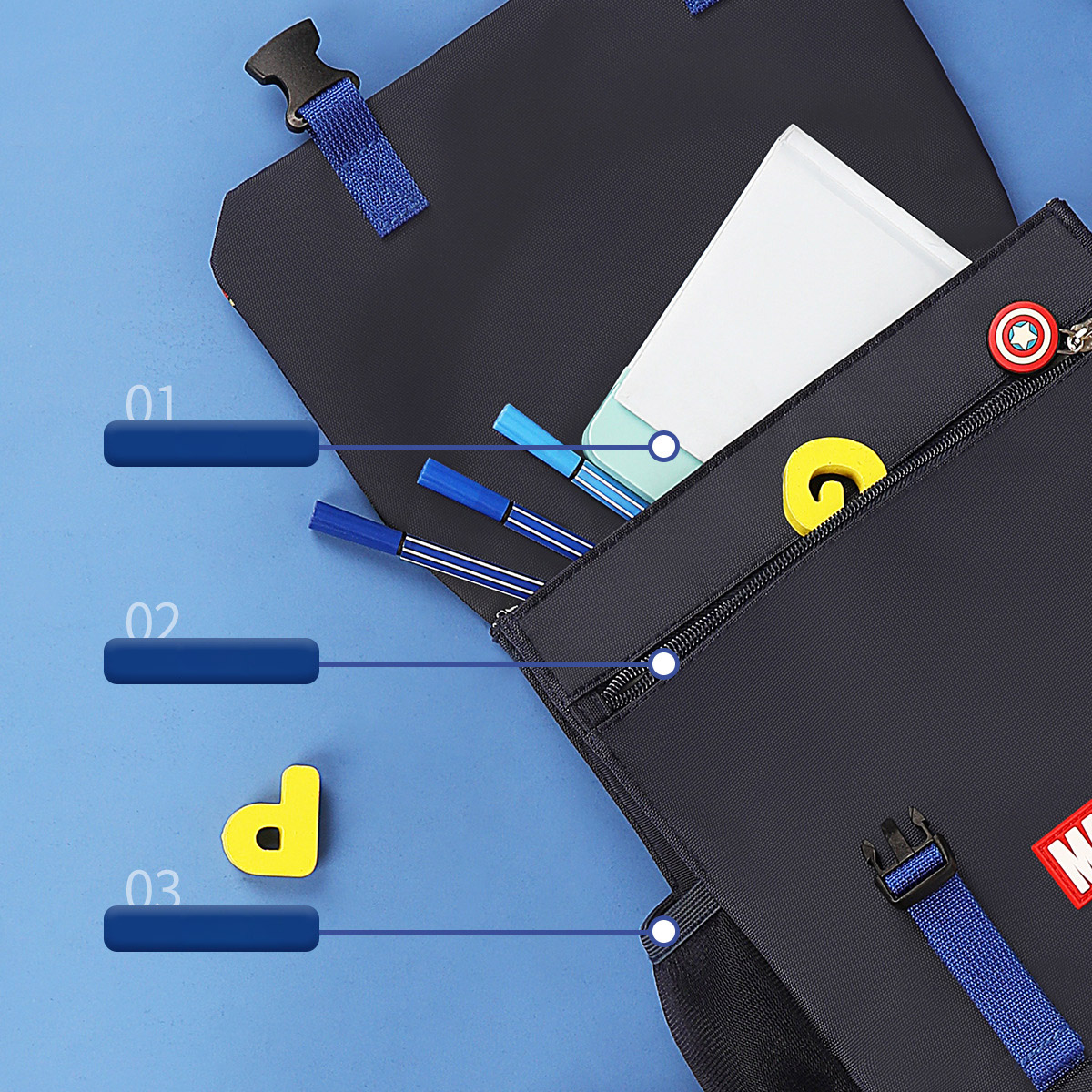 Balo học sinh Marvel Disney BA5783