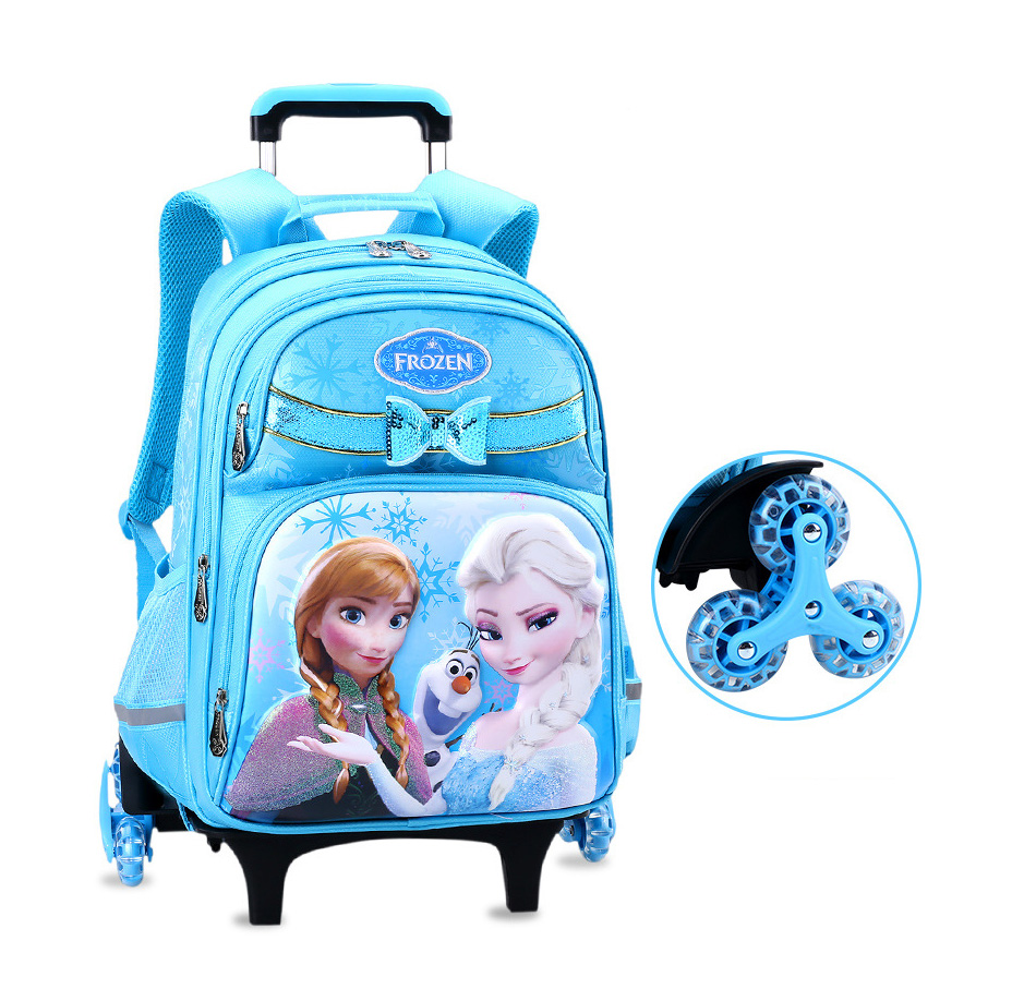 Balo kéo học sinh Frozen Disney FP8087 có phản quang