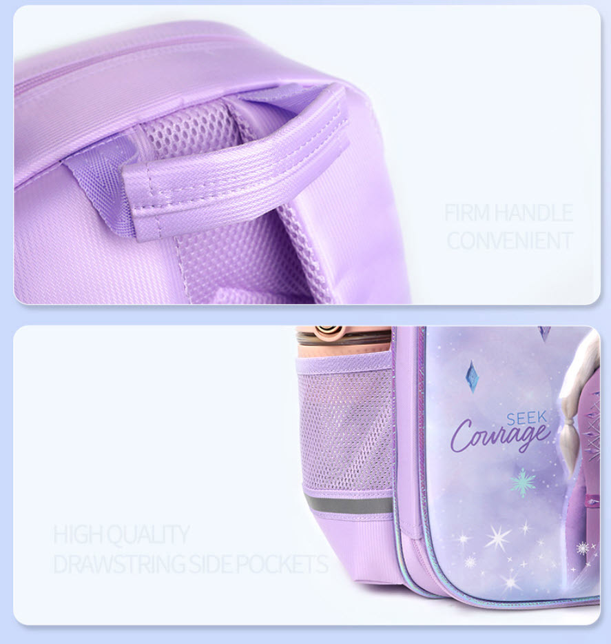 Balo học sinh chống gù in 3D Frozen Disney FP8623 cho lớp 3-6