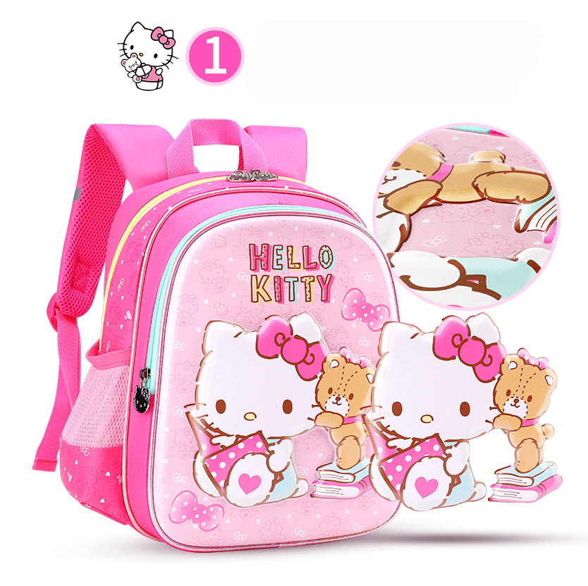 Balo học sinh Hello Kitty 3D SK93066 lớp 1-5 style 2022