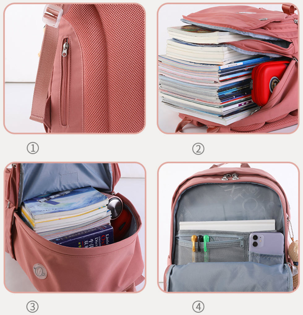 Balo học sinh chống gù Oxford X885 lớp 3-6 trend 2022