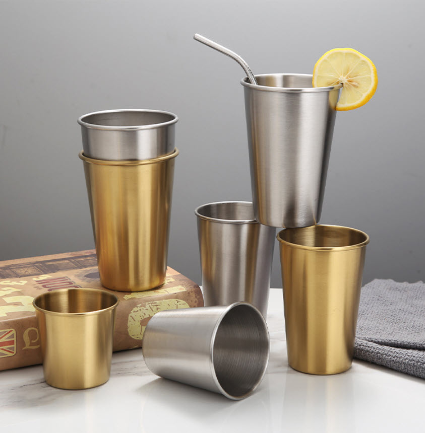 Ly inox 304 OEM CM001 cho nhà hàng khách sạn quán cafe