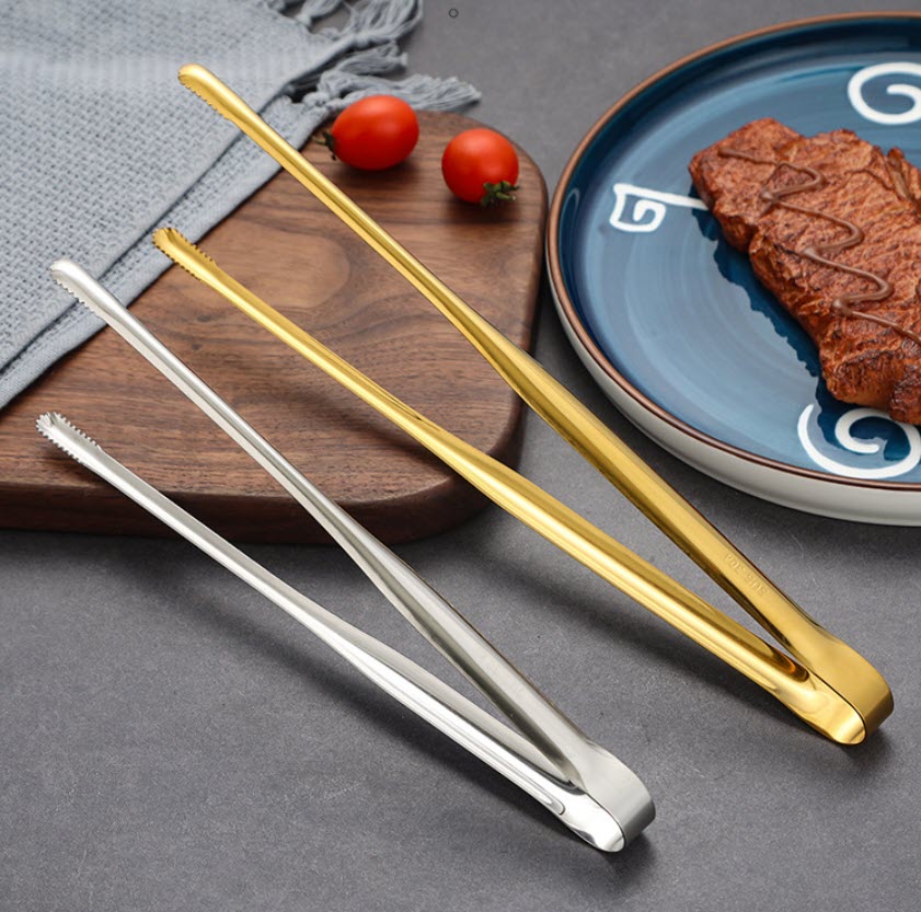 Bộ kẹp gắp inox 304 và kéo cắt đồ nướng BBQ OEM CM5151