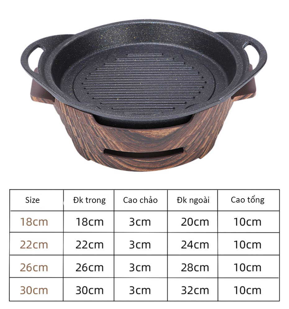 Bếp nướng cồn bộ vỉ nướng kèm bếp cồn bếp nướng thịt bbq OEM YX64138