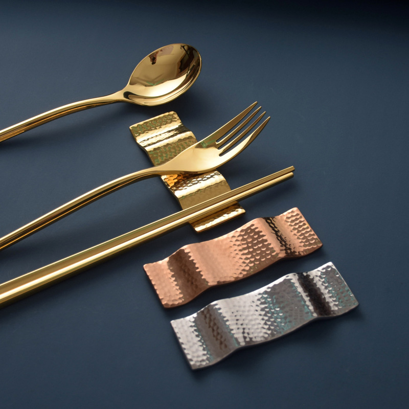 Gác đũa muỗng inox 304 handmade OEM QH004