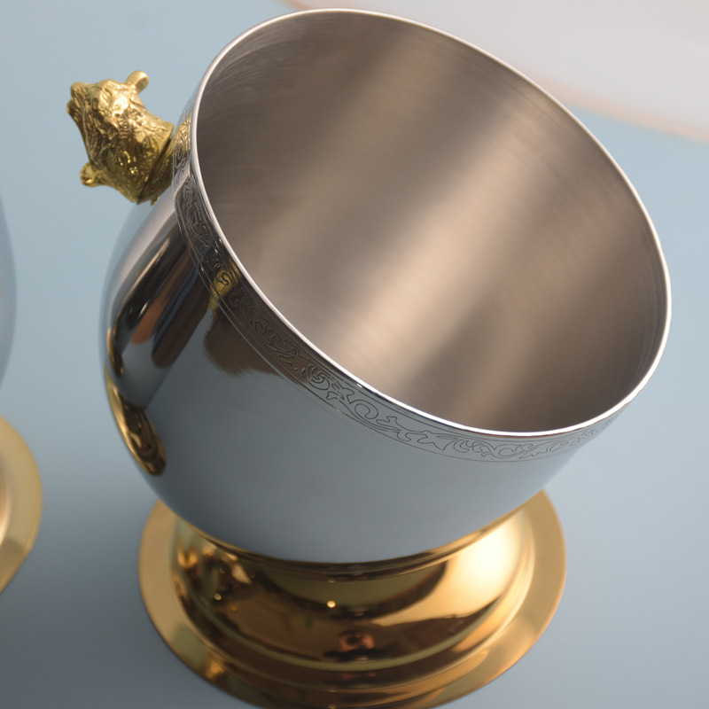 Xô đá inox Lion Bucket OEM QH010