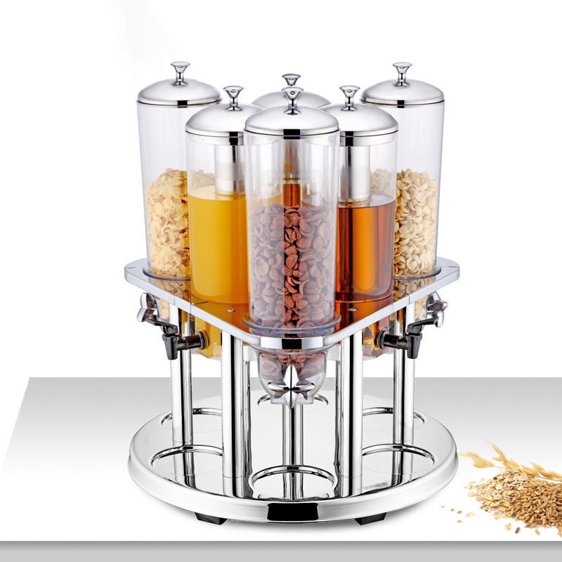 Bình đựng ngũ cốc buffet 1 đến 6 ngăn OEM JD0101