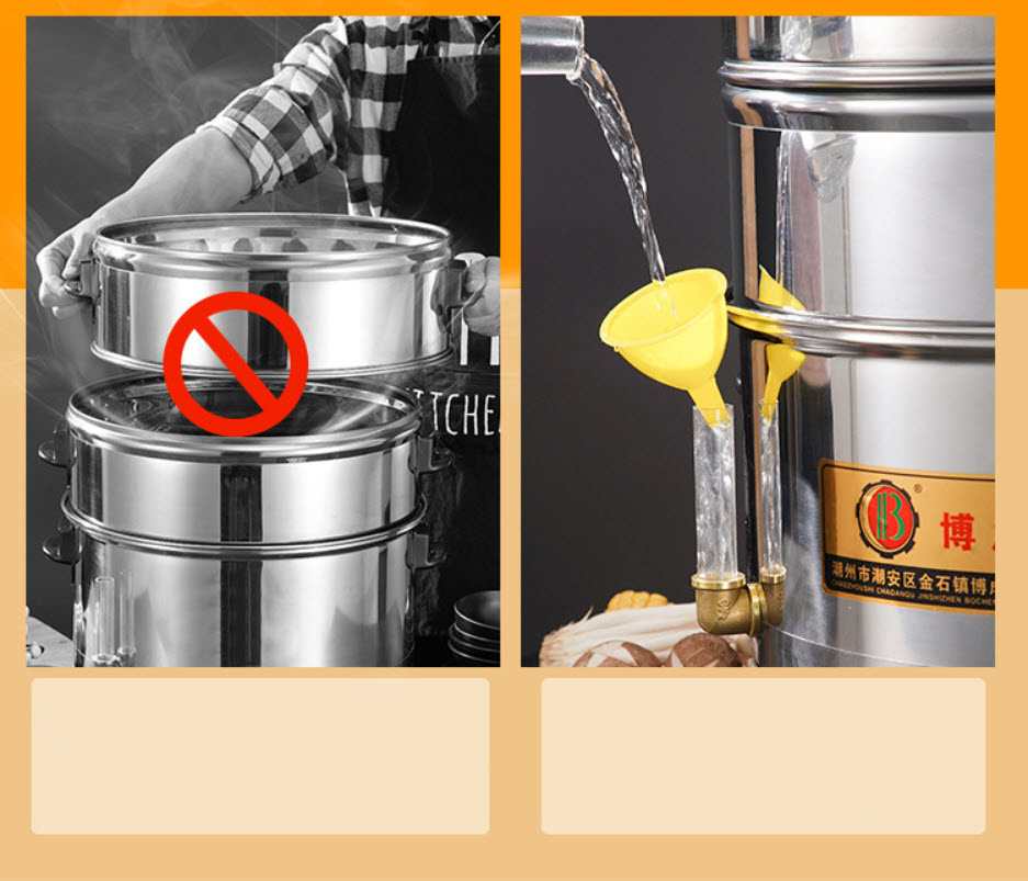 Nồi hấp bánh bao há cảo bằng điện cho Nhà Hàng OEM BC001
