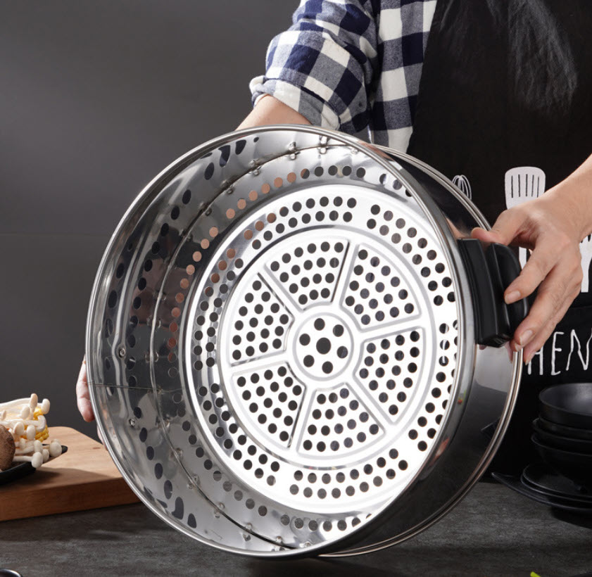 Nồi hấp bánh bao há cảo bằng điện cho Nhà Hàng OEM BC001