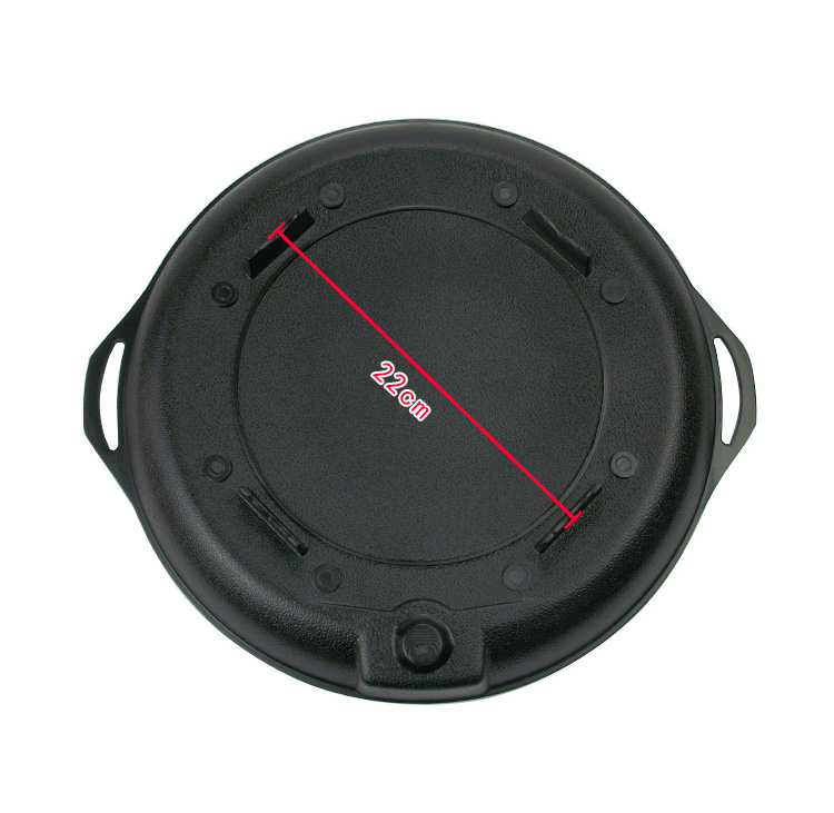 Vỉ nướng nhôm chống dính 34cm có rãnh chảy dầu OEM GB30