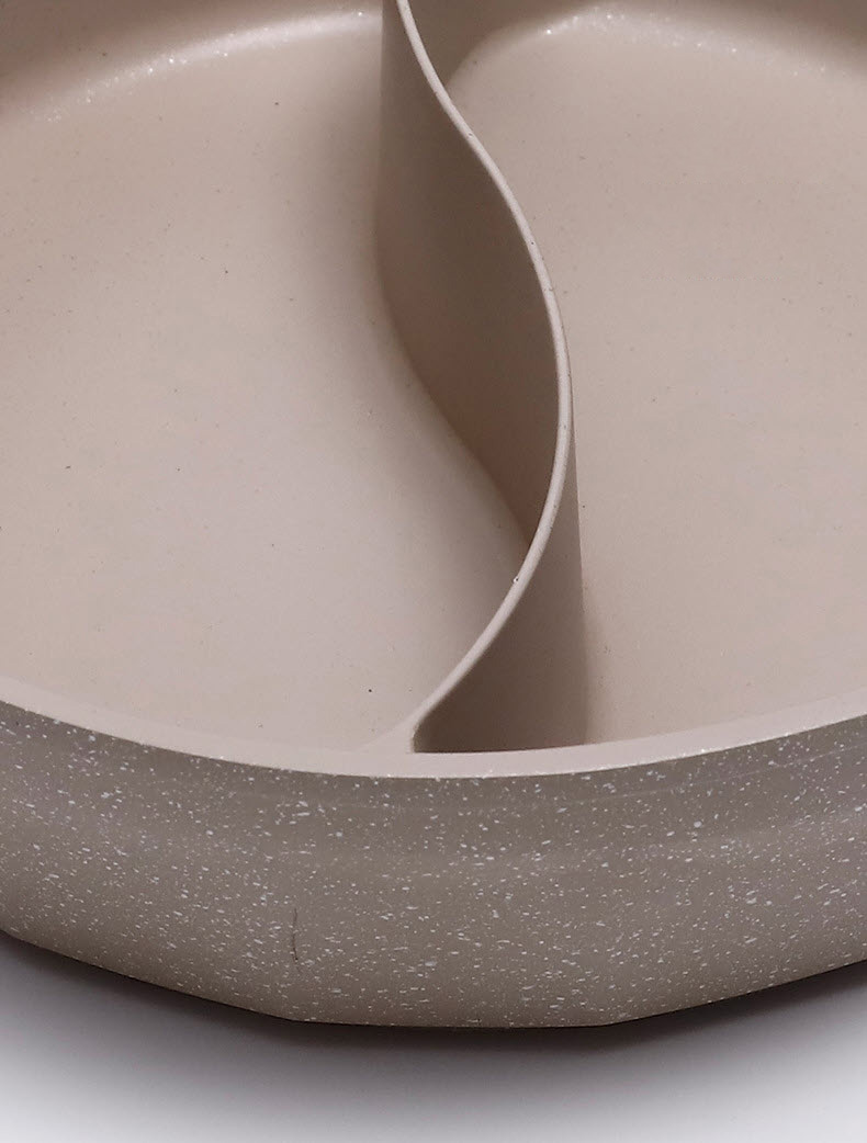 Nồi lẩu 2 ngăn phủ đá maifan 5 lớp OEM 316002WE