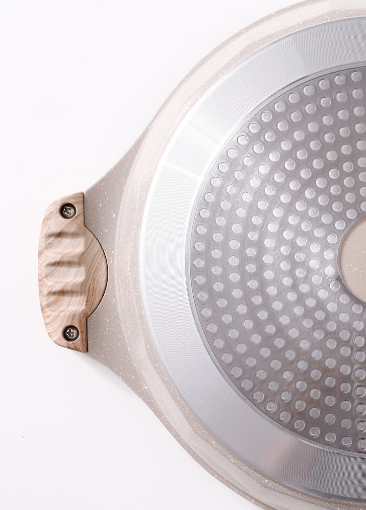 Nồi lẩu 2 ngăn phủ đá maifan 5 lớp OEM 316002WE