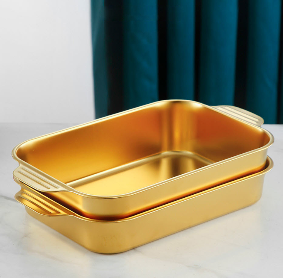 Khay inox nướng hấp thức ăn MESS KM515