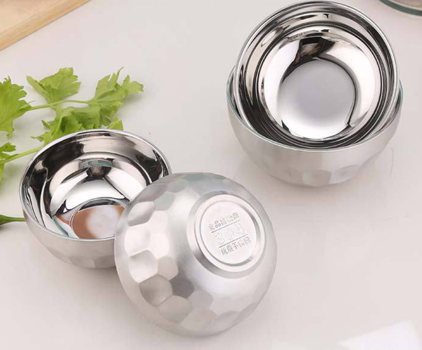 Chén inox cách nhiệt 2 lớp inox 304 OEM S2001