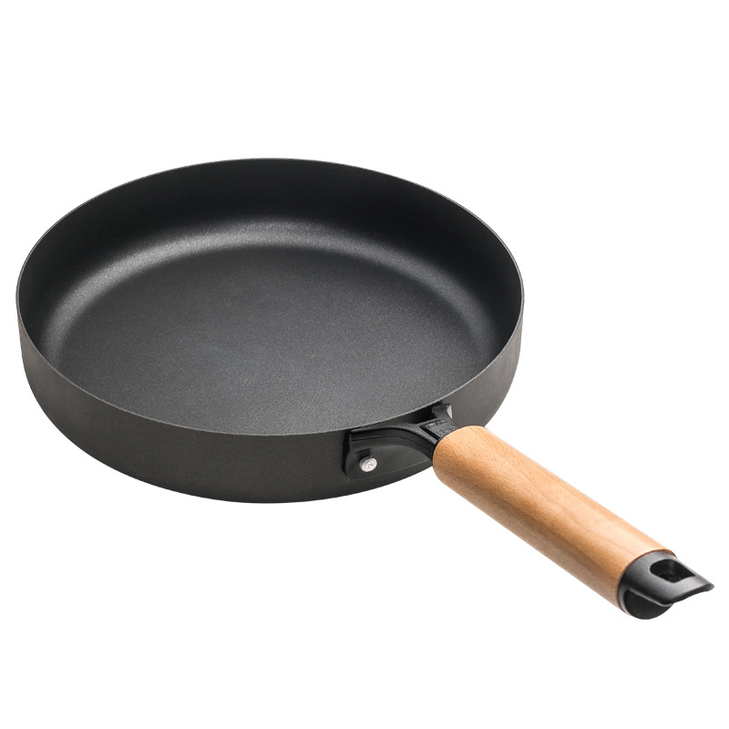 Chảo đáy bằng thép carbon chống dính 26cm OEM SST0716