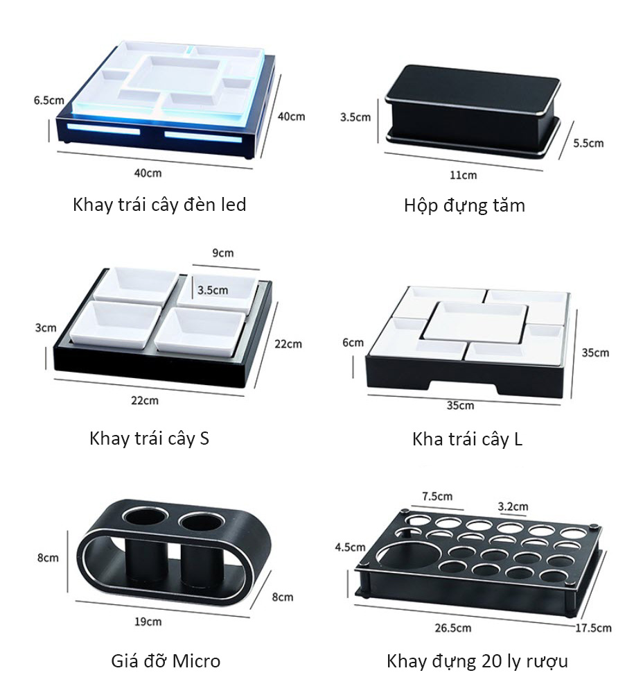 Bộ phụ kiện phục vụ phòng Karaoke OEM JD4155