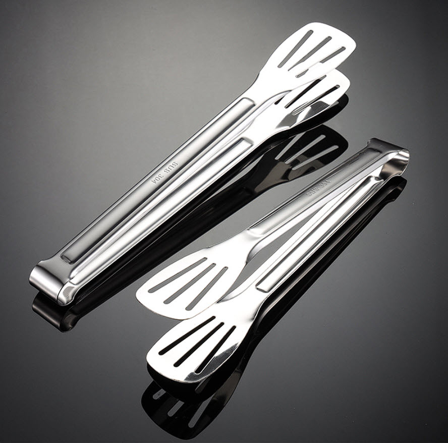 Kẹp gắp inox 304 dày 1mm 24-29cm OEM JAH01