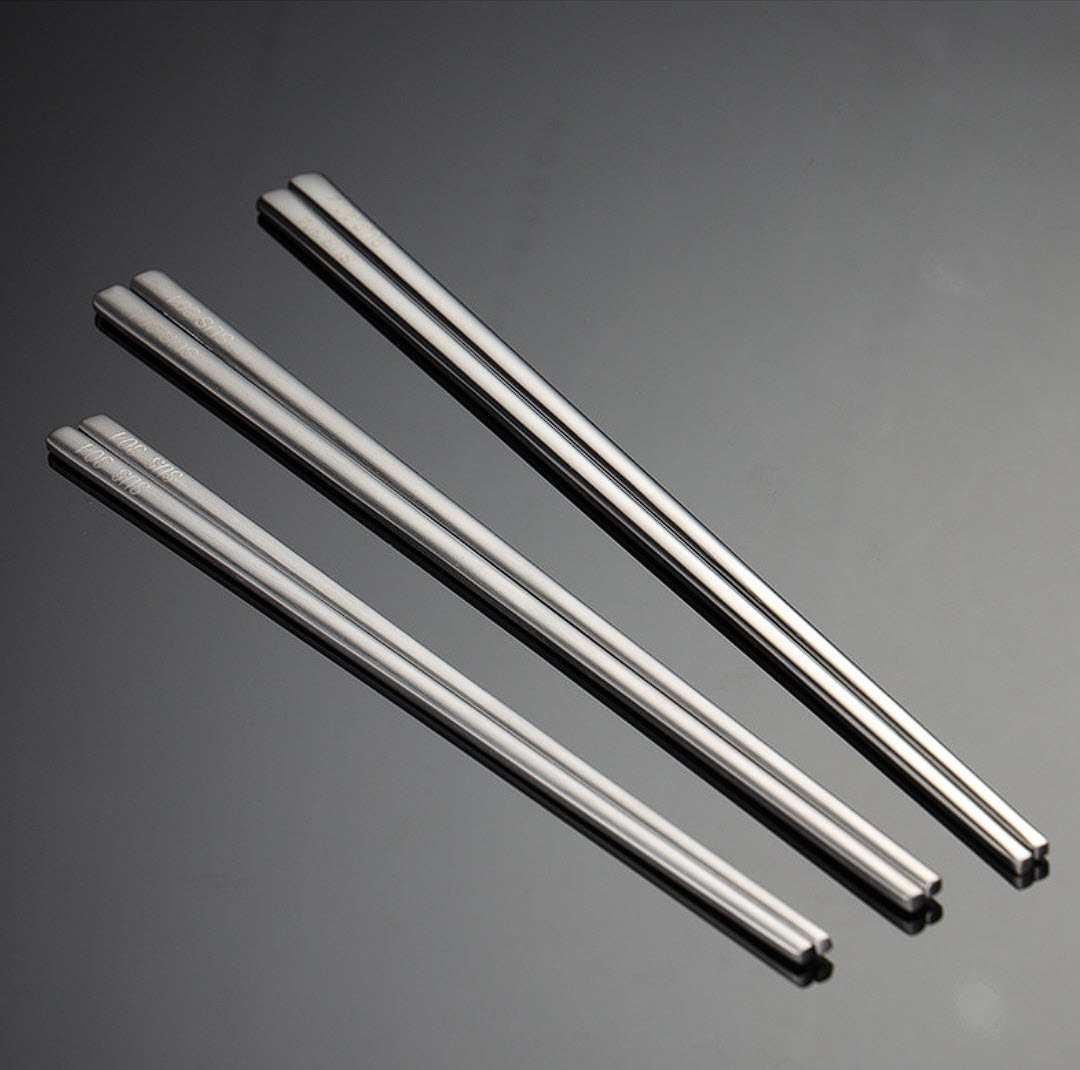 Đũa inox 304 dài 19-23cm OEM JAH04