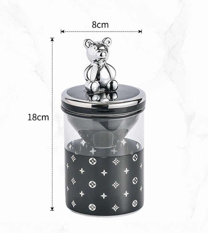 Gạt tàn nắp đậy Luxury Bear Morisawa A2126