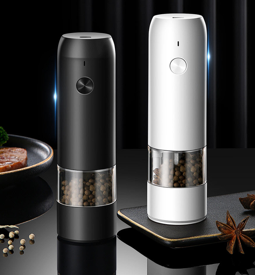 Xay tiêu dùng pin sạc có đèn led Bomans BOM01