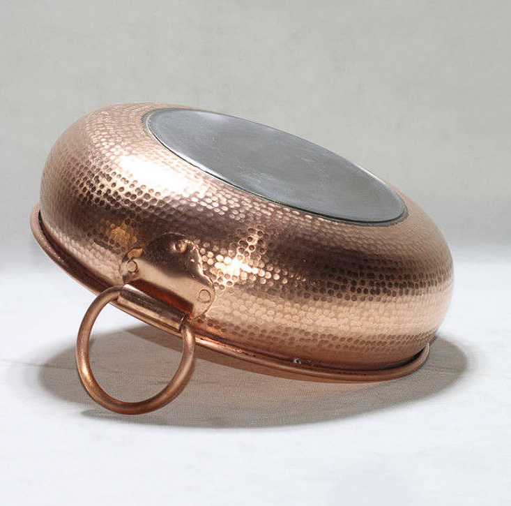 Nồi lẩu đồng handmade size 28-36cm OEM LSC01