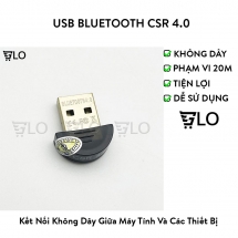 USB Bluetooth CSR 4.0 Dùng Cho Máy Tính Laptop, PC