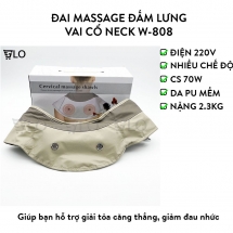 Đai Massage Đấm Lưng Vai Cổ Neck W-808