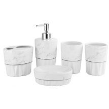 Bộ độ dùng nhà tắm 5 món sứ ceramics BCS0704B5