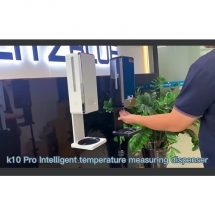 Máy khử khuẩn đo thân nhiệt cao cấp k10 pro, k10 pro mẫu mới, máy đo thân nhiệt phun khử khuẩn