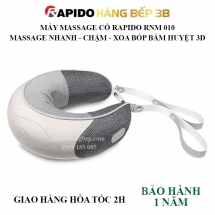Máy massage cổ Rapido RNM 010 - Công nghệ xoa bóp nhiệt - Phù hợp với dân văn phòng, mang đi du lịch