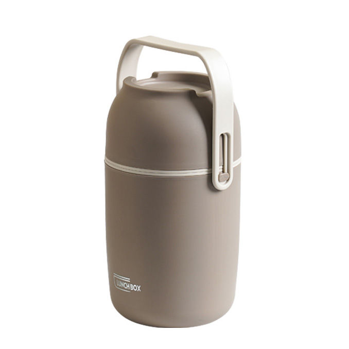 Hộp cơm giữ nhiệt 3 ngăn inox 304 1400ml OEM BSS01