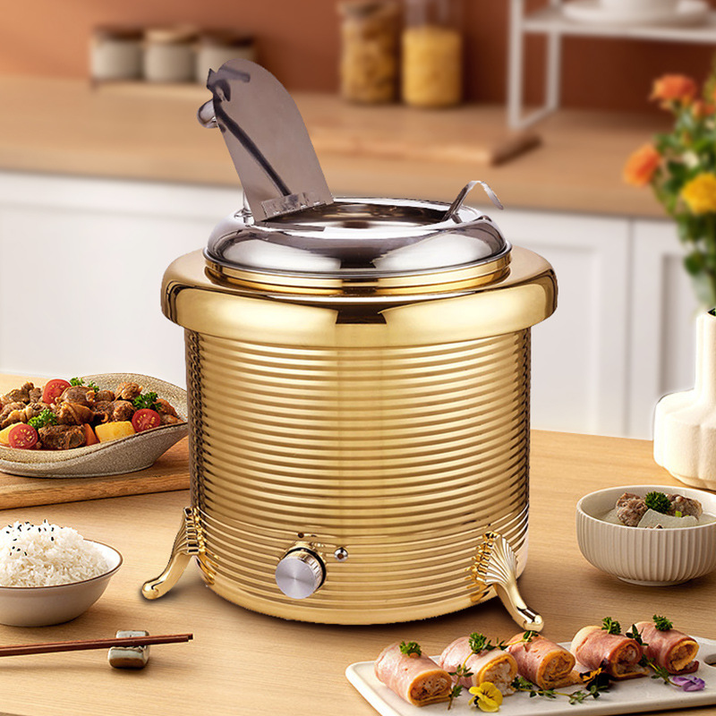 Nồi hâm nóng canh soup buffet 13L Gsden GSD01
