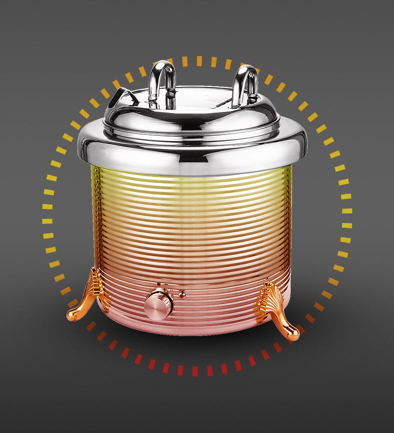 Nồi hâm nóng canh soup buffet 13L Gsden GSD01