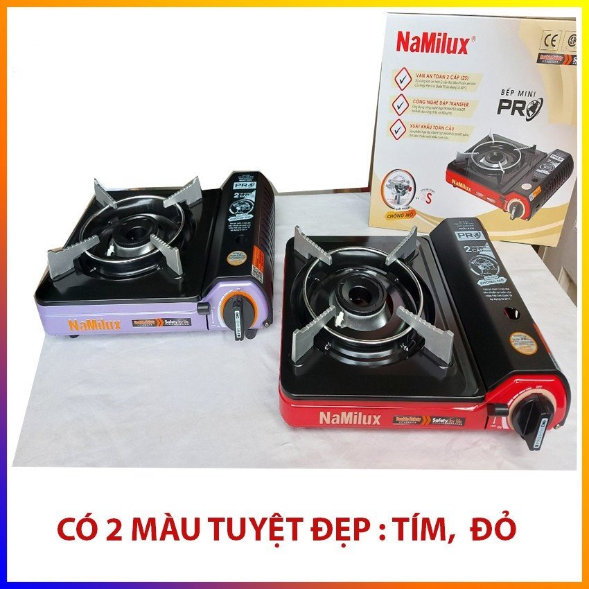 BẾP GAS MINI NAMILUX CHỐNG NỔ 2S NAMILUX NA-2021PF-HÀNG CHÍNH HÃNG 100%