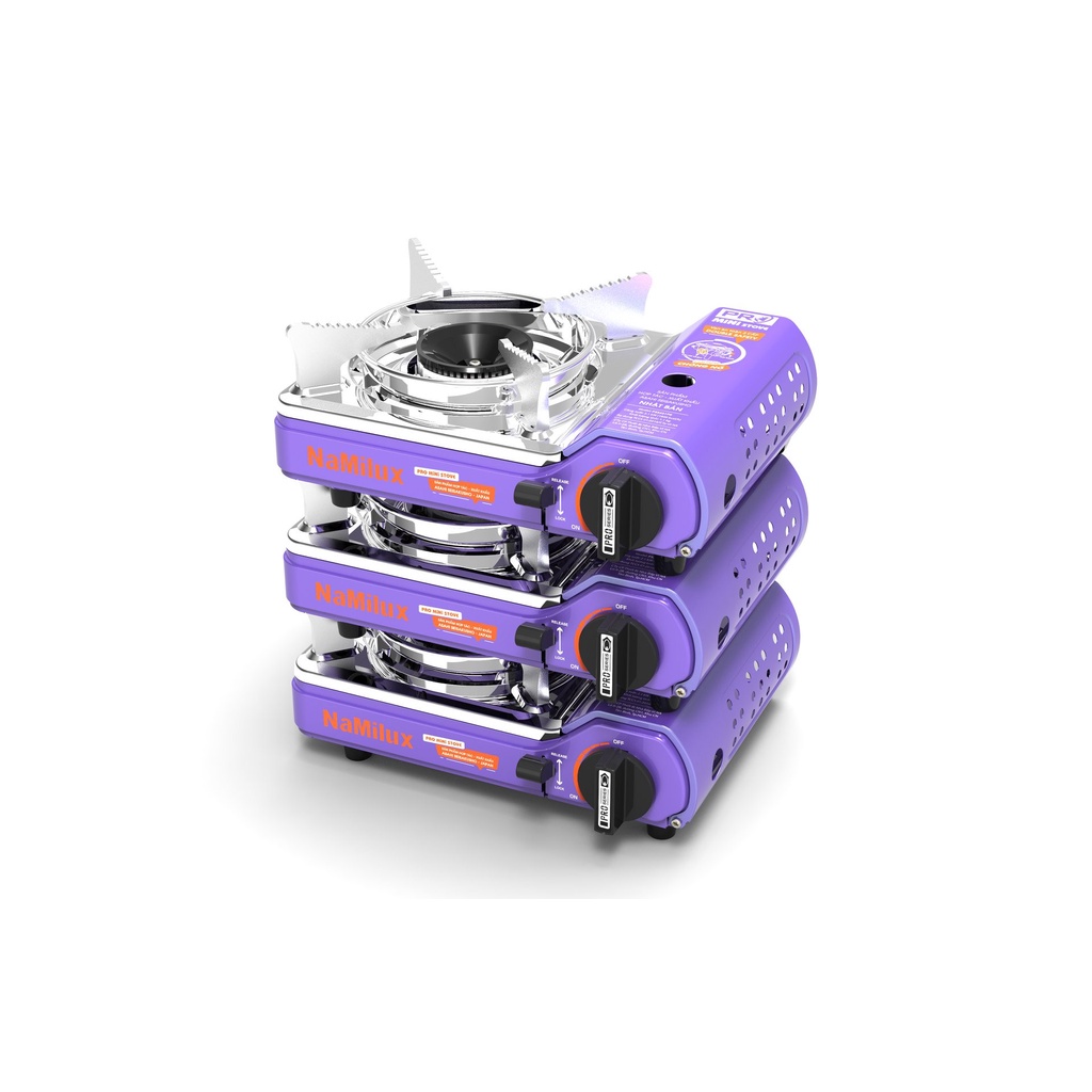 Bếp gas mini Namilux siêu nhỏ PS2221PS (chống cháy nổ) - HÀNG CHÍNH HÃNG 100%
