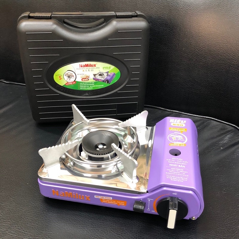Bếp gas mini Namilux siêu nhỏ PS2221PS (chống cháy nổ) - HÀNG CHÍNH HÃNG 100%
