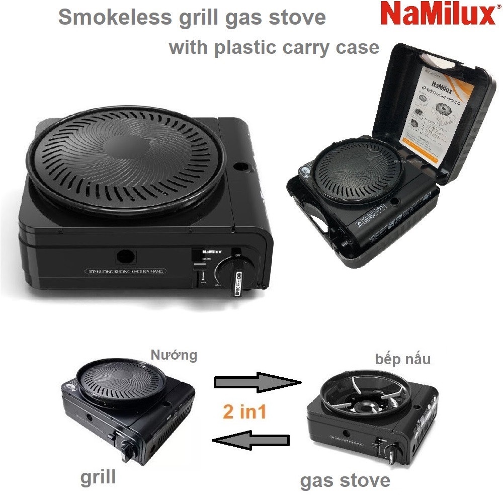 Bếp nướng đa năng Namilux không khói GS2621PF - Namilux ( HÀNG CHÍNH HÃNG 100% )