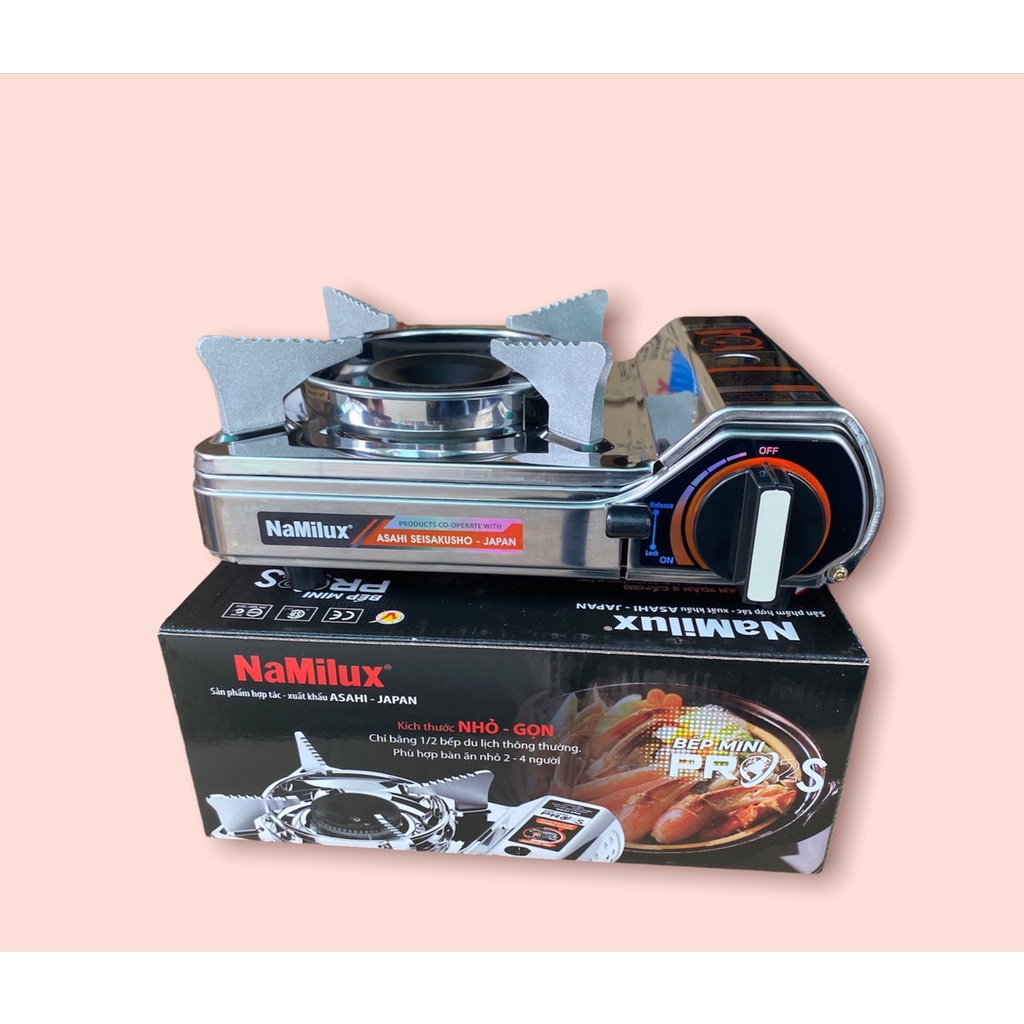 Bếp gas mini Namilux siêu nhỏ PS2221AS (chống cháy nổ) - HÀNG CHÍNH HÃNG 100%