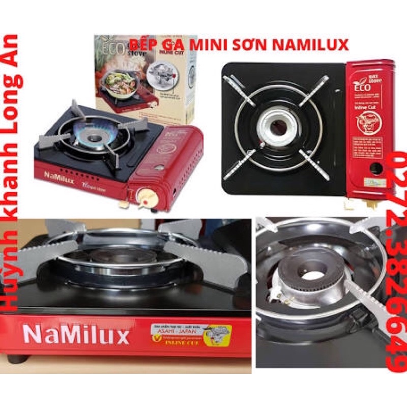 Bếp gas mini Namilux 1911PF - Ngắt gas tự động - Hàng chính hãng 100%