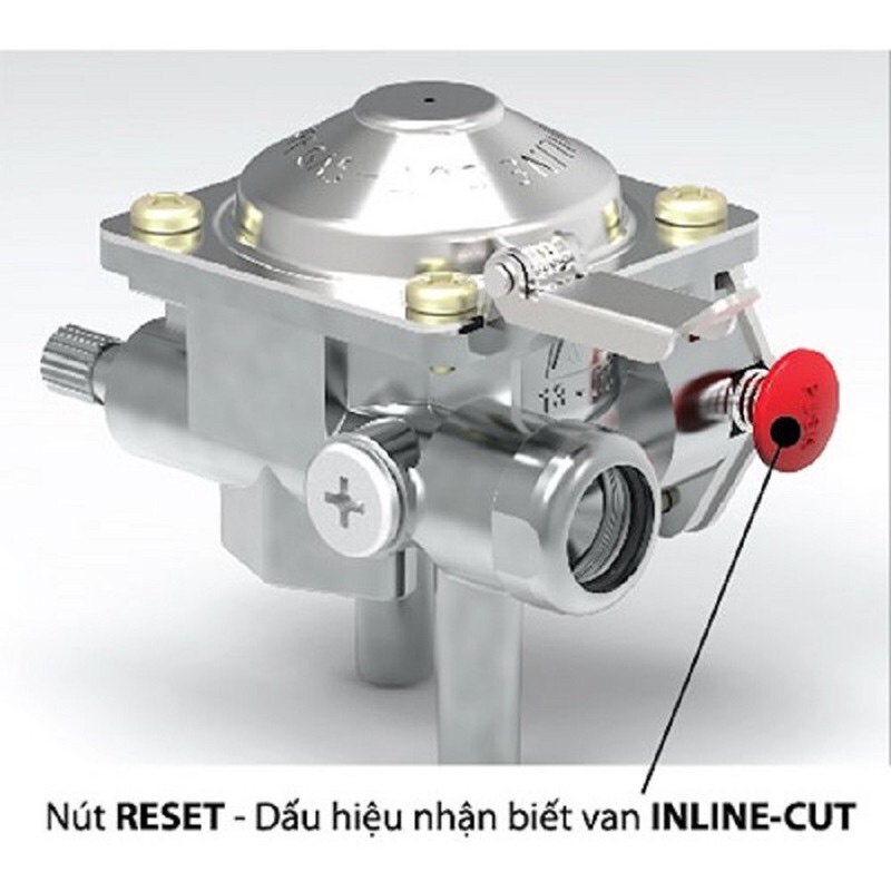 Bếp gas mini Namilux 1911PF - Ngắt gas tự động - Hàng chính hãng 100%