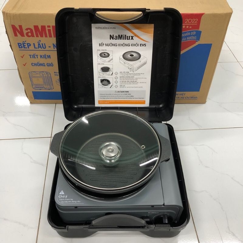 Bếp nướng & nấu đa năng Namilux Chính Hãng không khói - HÀNG CHÍNH HÃNG 100%