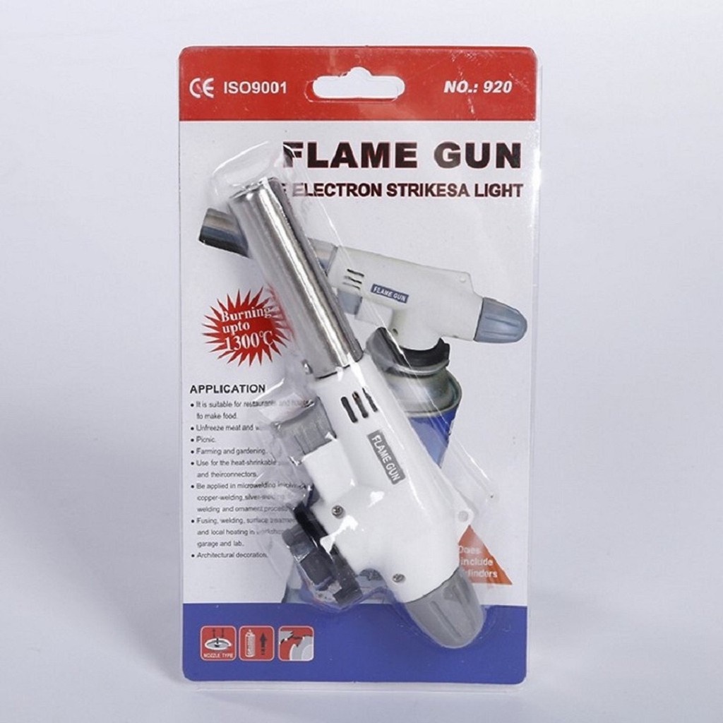 Đầu khò gas mini KOREA đánh lửa tự động cực mạnh,điều chỉnh nhiệt độ,đèn khò thực phẩm Sử Dụng Bình Gas Mini